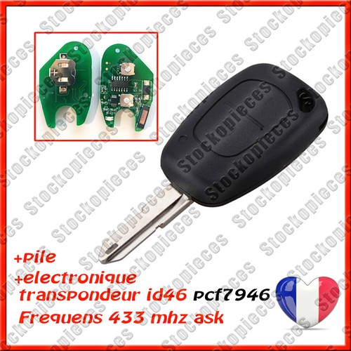 Plip cle vierge transpondeur - plip,