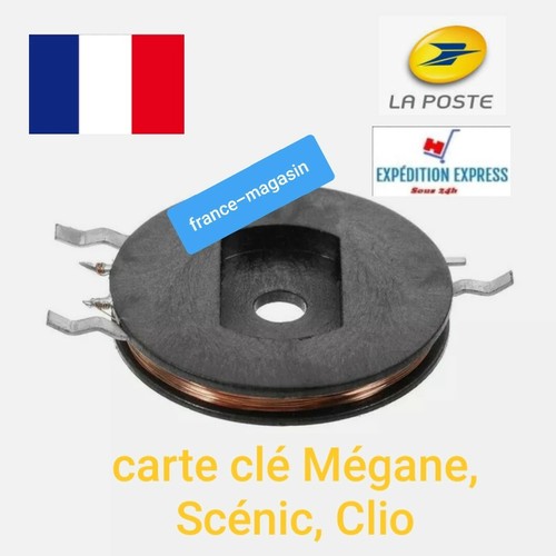 Bobine transpondeur pour - , carte