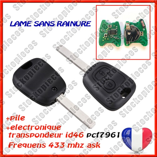 Cle vierge transpondeur id46 - vierge, +